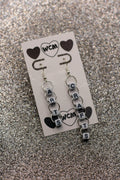 Arts and Crafts Letter Bead Earrings