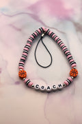 Basketball Coach Pink Phone Charm