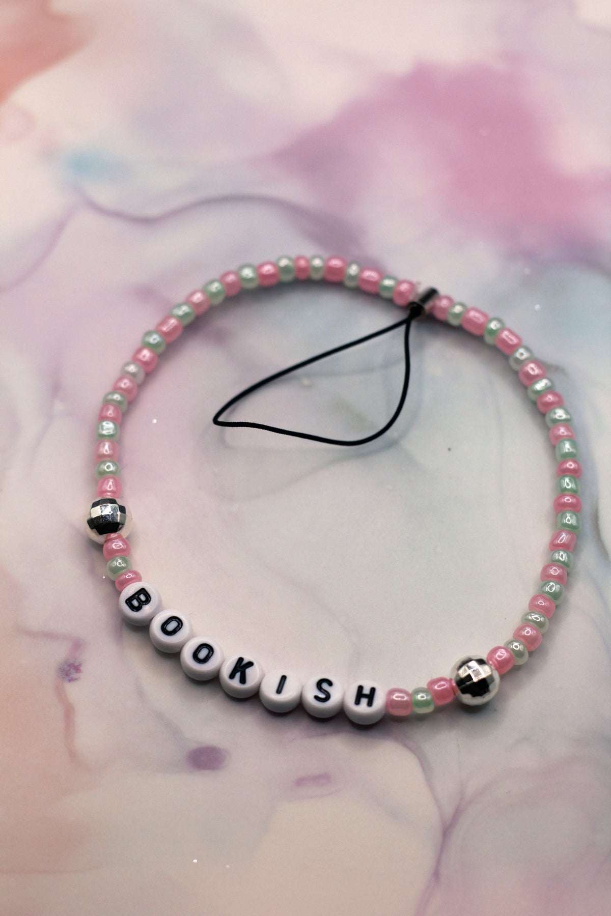 Bookish Pink Phone Charm