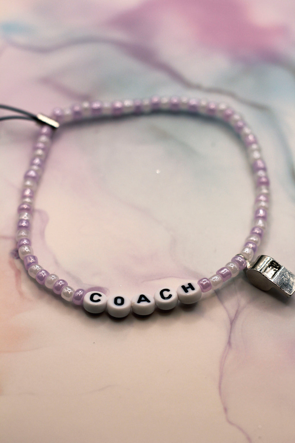 Coach Whistle Pink Phone Charm