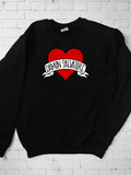 Damon Heart Crewneck Sweatshirt
