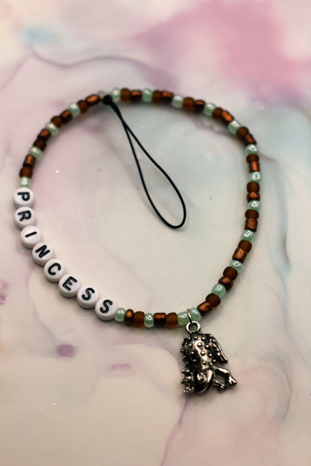Frog Princess Phone Charm