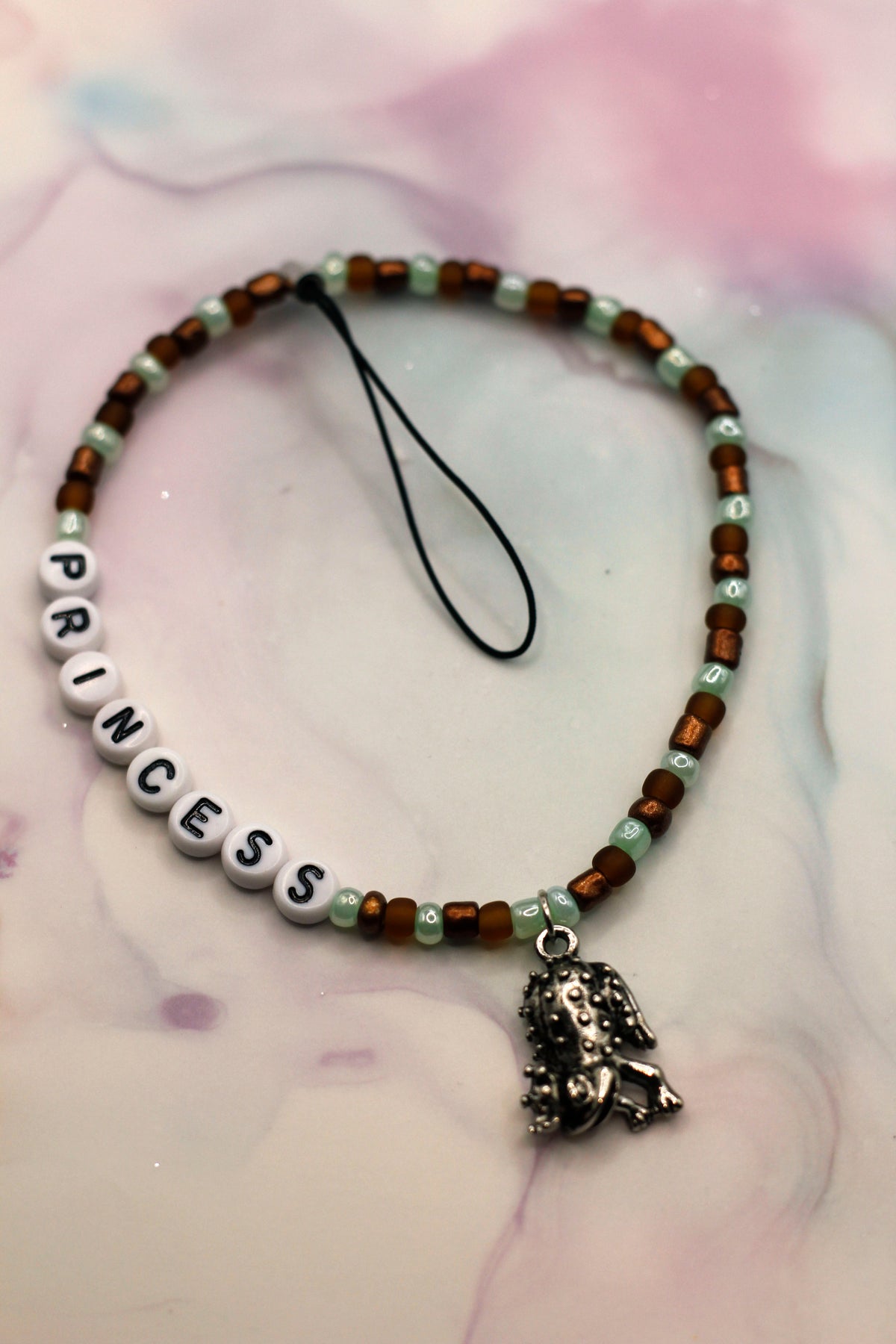 Frog Princess Phone Charm