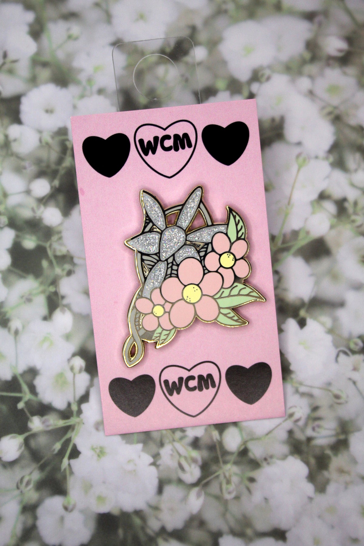 Evenstar Glitter Enamel Pin