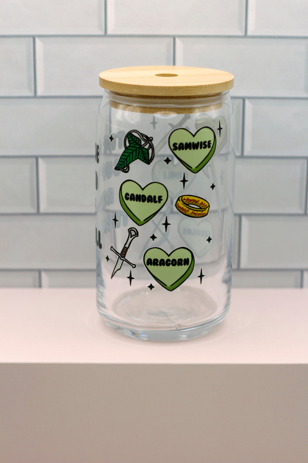 The One Cup to Rule them All Glass Can
