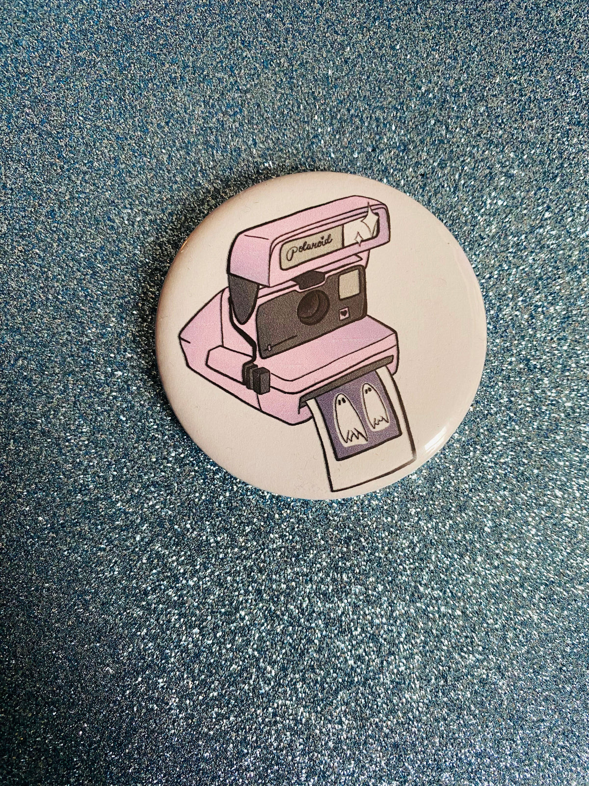 Lydia's Camera 2 Inch Button Pin