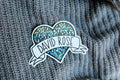 David Heart Sticker