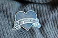 Scissorhands Heart Sticker