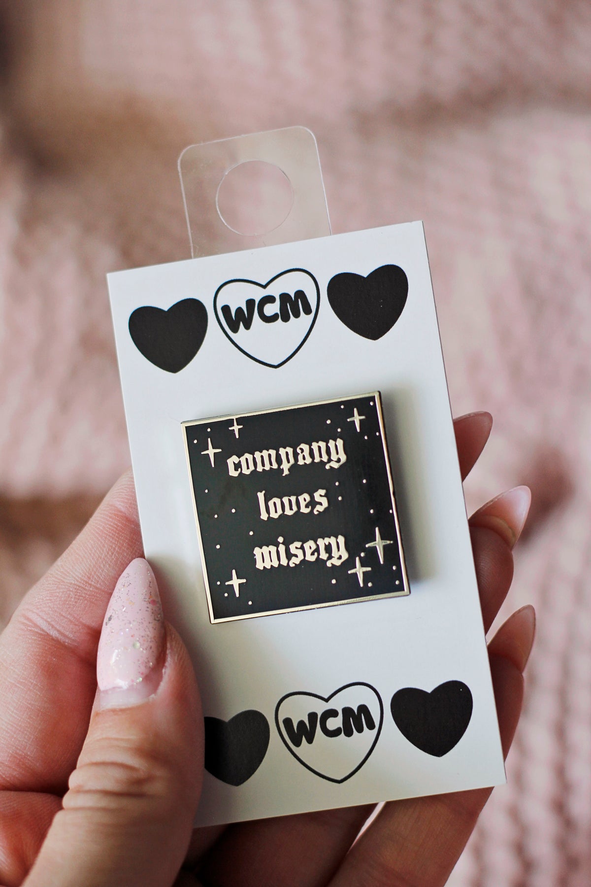 Company Loves Misery Enamel Pin