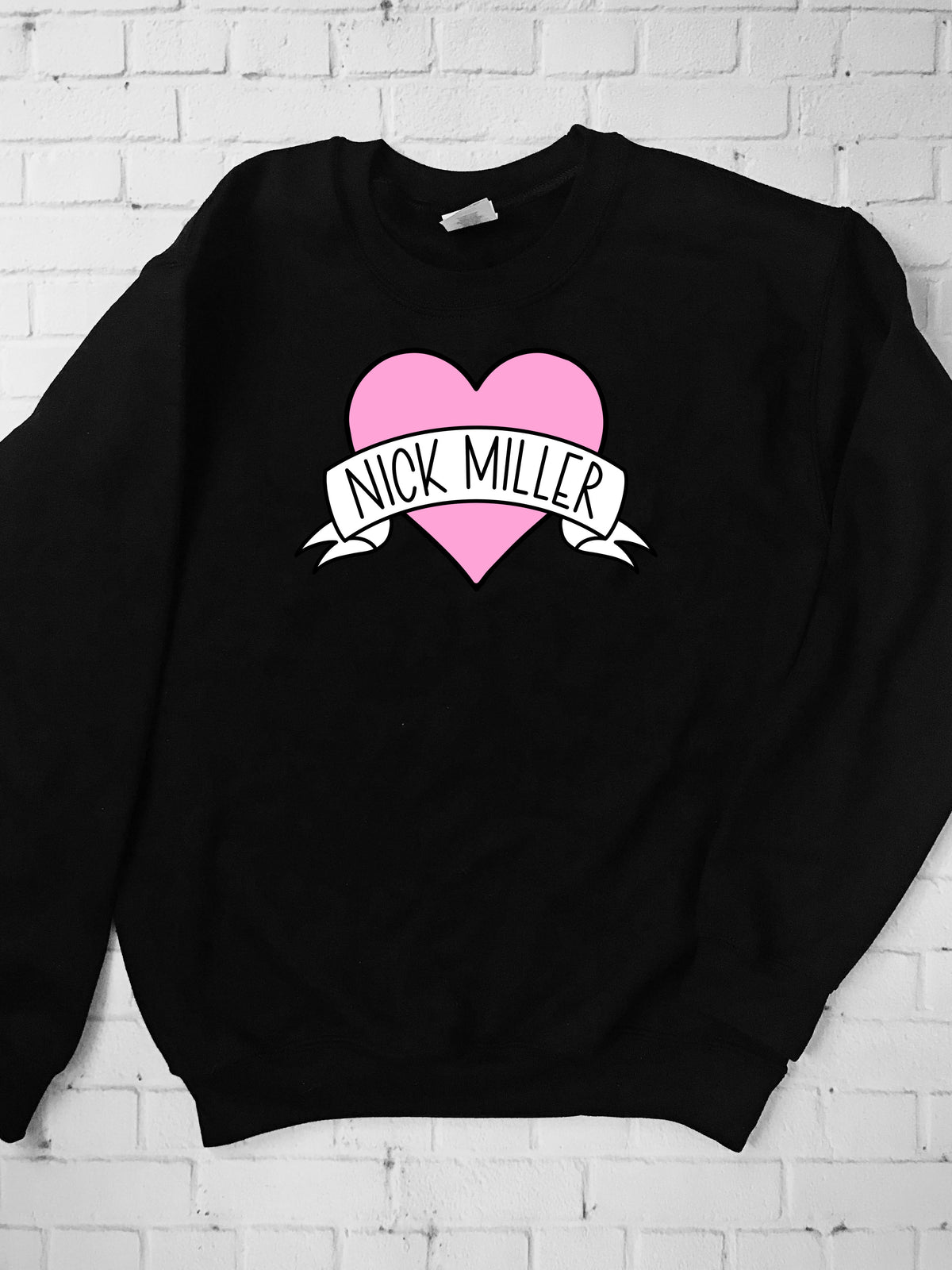 Nick Heart Crewneck Sweatshirt