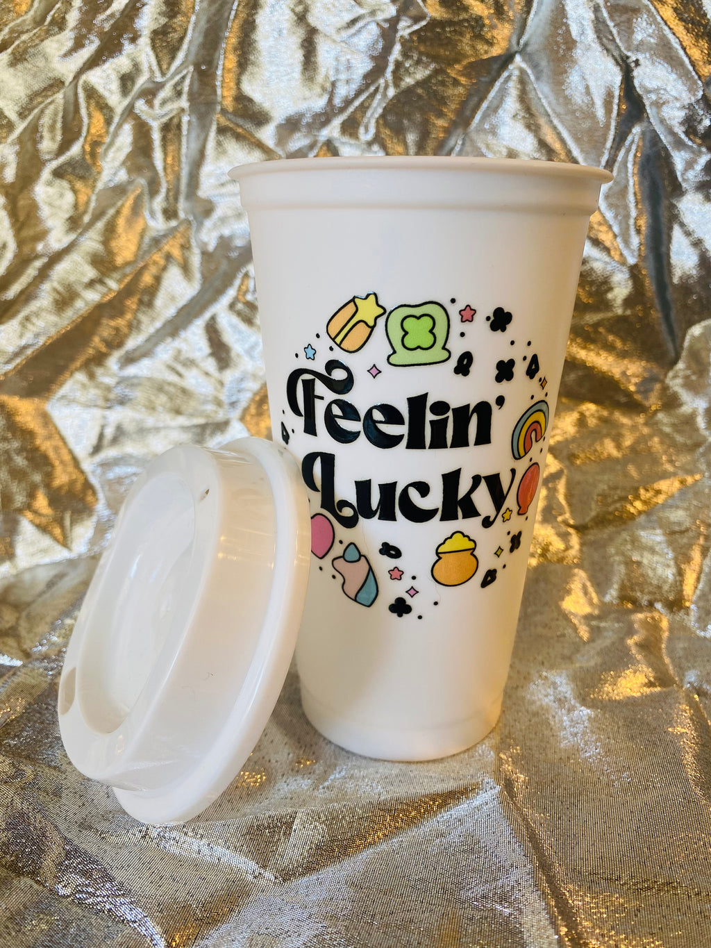 Feelin' Lucky - Lucky Charms Plastic Tumbler