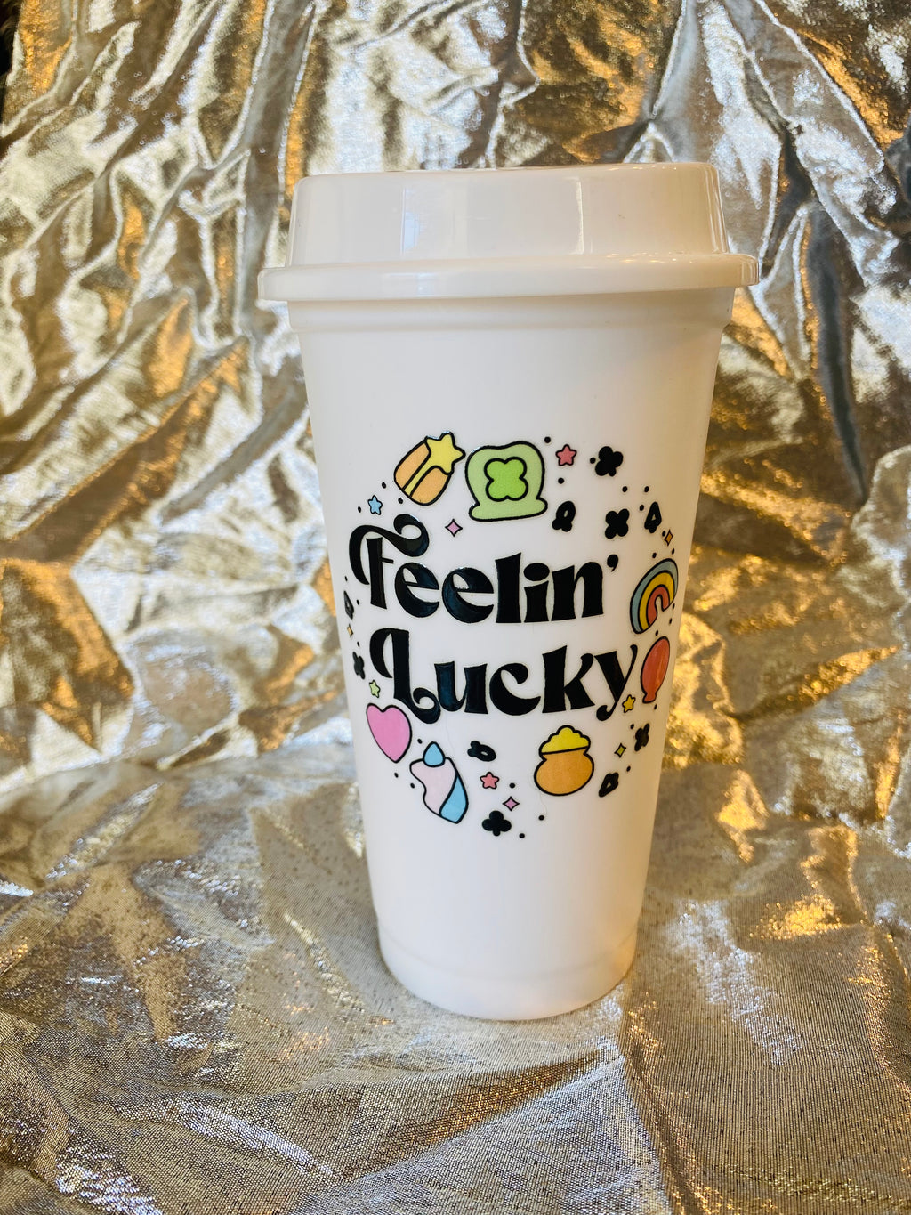 Feelin' Lucky - Lucky Charms Plastic Tumbler