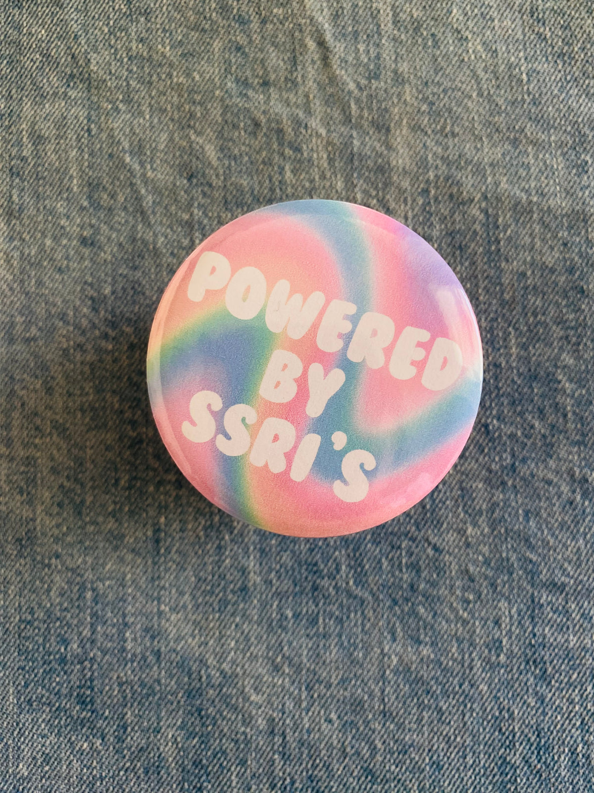 Powered by SSRI's 2 Inch Button Pin