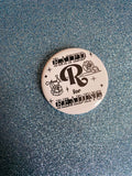 Rated R for Reading 2 Inch Button Pin