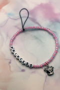 Pink Princess Phone Charm
