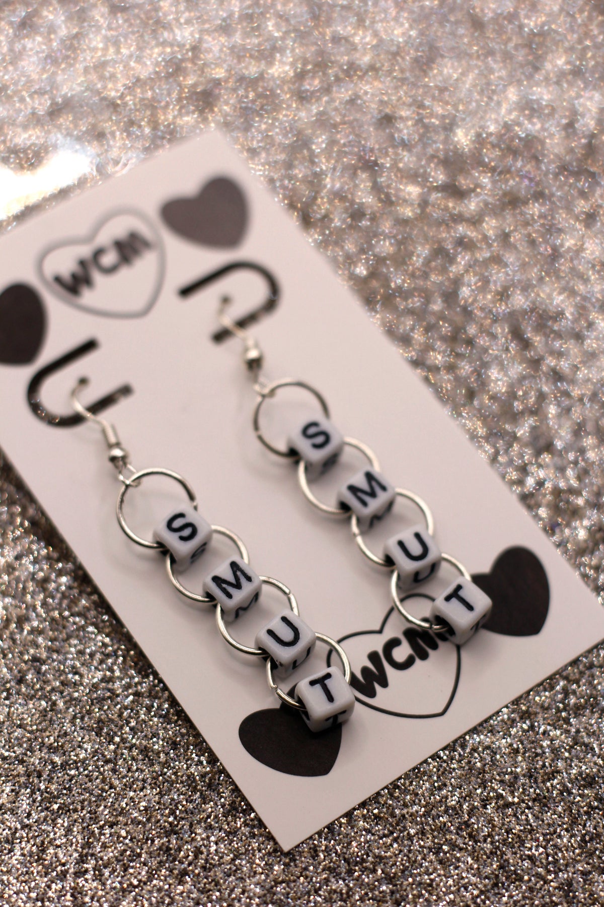 Smut Slut Beaded Earrings