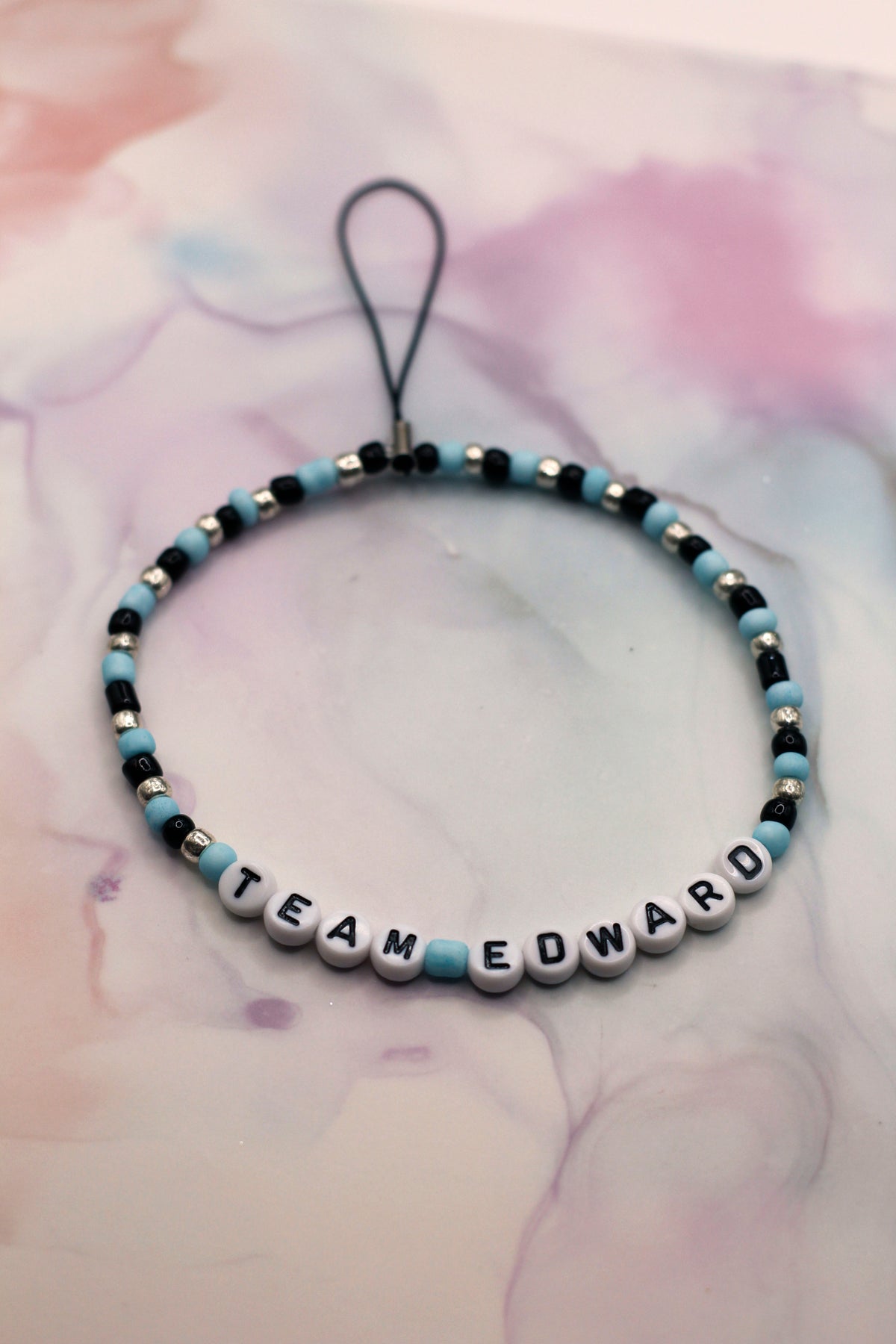 Team Edward Phone Charm