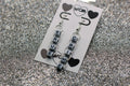 True Crime Letter Bead Earrings